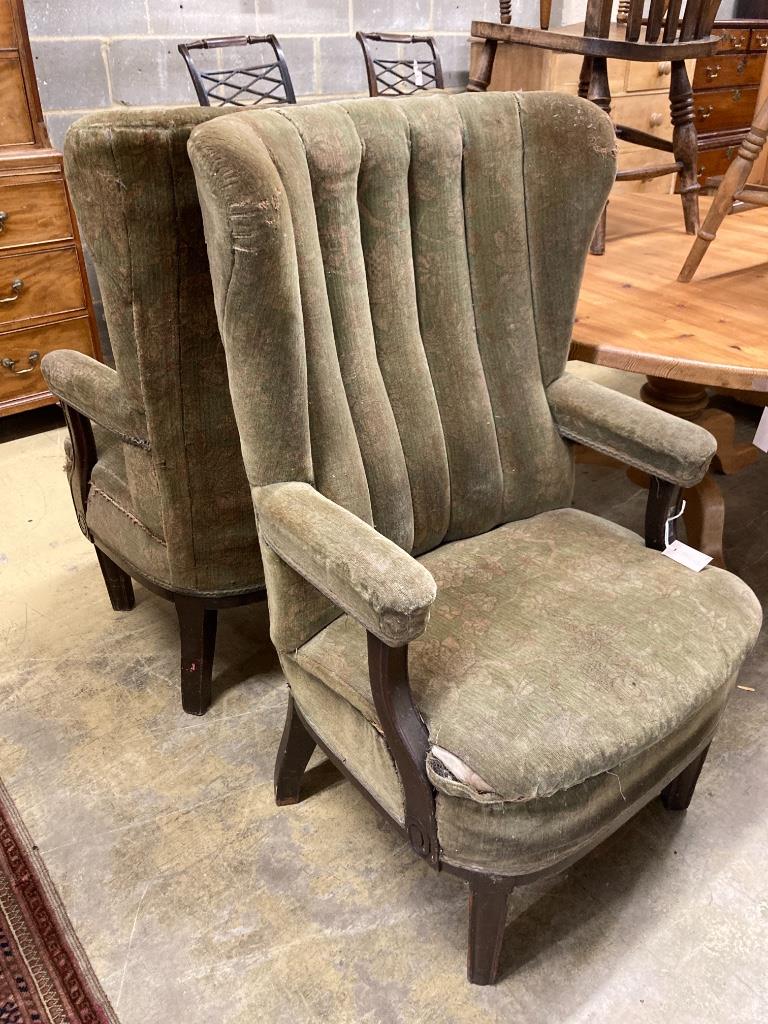 Two armchairs from the Brighton Belle